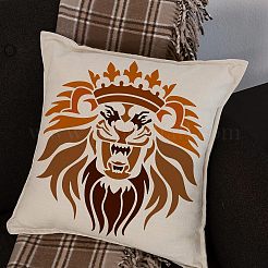 Пластиковые многоразовые шаблоны трафаретов для рисования DIY-WH0172-885