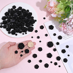 70 Stück 7 Stile Kunststoff-Cabochons&nbsp;KY-DR0001-03B