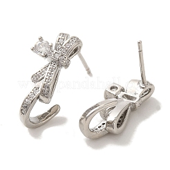 Латунь серьги EJEW-R162-15A-P