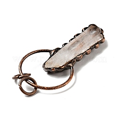 Подвески из натуральных кристаллов кварца G-D468-42R