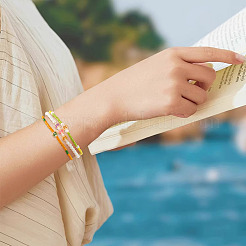 500 шт. 5 вида прозрачных акриловых бусин&nbsp;MACR-TA0002-23