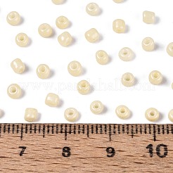 8/0 Backfarbe Glas runde Saatperlen&nbsp;SEED-S036-01B-19