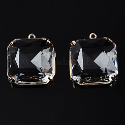 Прозрачные стеклянные подвески GLAA-Q088-020