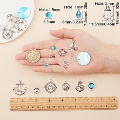 Наборы для самостоятельного изготовления сережек в навигационной тематике DIY-SC0001-99