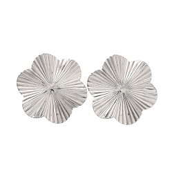 Фурнитура для сережек-гвоздиков из нержавеющей стали марки 304 STAS-P357-01C-P