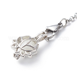 Chakra naturel et synthétique pierre mixte pendule radiesthésie pendentif décorations&nbsp;PALLOY-JF01882