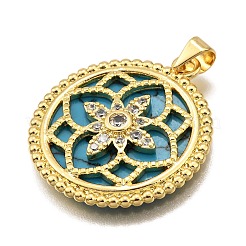 Стойки обшивки латунь микро проложить Циркон подвеску&nbsp;KK-K401-49B-G