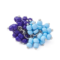 Подвески из стеклянных бусин в виде винограда&nbsp;PALLOY-JF04250-02