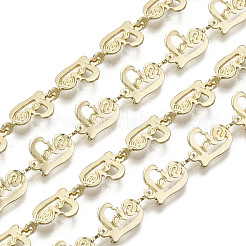 Медные цепочки в форме сердца на день святого валентина CHC-N018-045