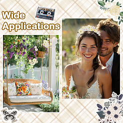 3 сумка 3 стиля тканевый цветок&nbsp;DIY-SP0005-72B