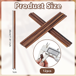 Gewachste runde Holzstäbchen&nbsp;WOOD-OC0004-42C
