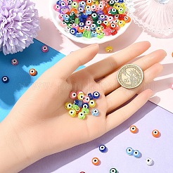 540шт 14 цвета прозрачные акриловые бусины&nbsp;TACR-YW0002-08