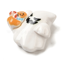 Хэллоуин тема мультфильм смоляные кабошоны CRES-D043-01B