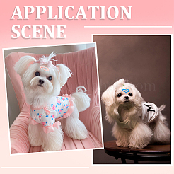 80 шт. 4 стиля заколки для волос из стали с кнопками в форме сердца&nbsp;OHAR-SP0001-04