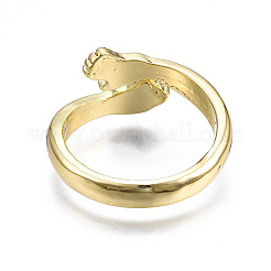 Кольца манжеты сплава покрытия стойки RJEW-T011-36LG-RS