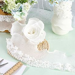 Кружевная лента из полиэстера&nbsp;OCOR-WH20005-43B