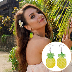 Наборы для самостоятельного изготовления сережек на фруктовую тематику&nbsp;DIY-UN0007-81