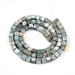 Натуральные варицитовые бусины G-T140-41B