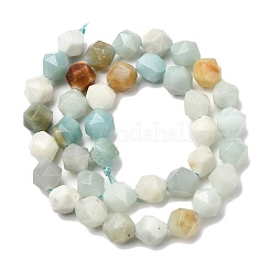 Натуральный цветок амазонитовые бусины пряди G-Z119-A08-03