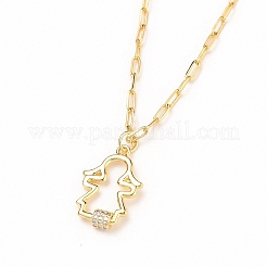 Ensembles de colliers à pendentif étoile et fille&nbsp;NJEW-JN03137-04