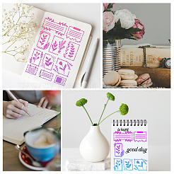 Трафареты для штампов из нержавеющей стали DIY-WH0289-026