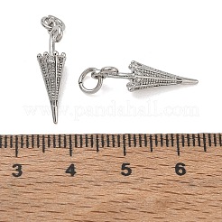 Latón micro pavimenta claro colgantes de circonio cúbico&nbsp;KK-CBAD9DF-08P