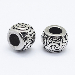 Бусины из нержавеющей стали 304&nbsp;LS-STAS-O102-19AS