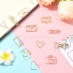 60 шт. 12 вида железных скрепок&nbsp;AJEW-SP0002-97