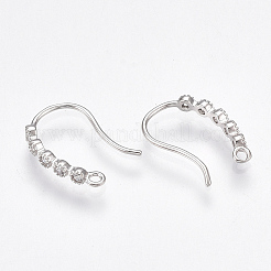 Латунные крючки для сережек&nbsp;LS-KK-T038-251P