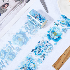 Узор из цветов для домашних животных самодельный альбом декоративные клейкие ленты&nbsp;DIY-WH20011-96D