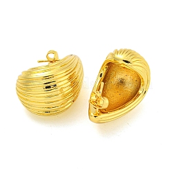 304ステンレススチールイヤリング  18KGP本金メッキ  30.5x19.5mm&nbsp;EJEW-R161-08G