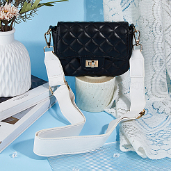 Регулируемые ремни для сумок из искусственной кожи с застежками из цинкового сплава&nbsp;FIND-WH0126-837B