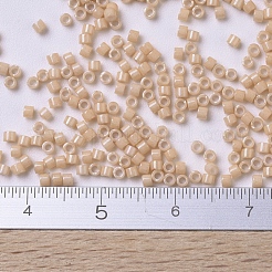 MIYUKIデリカビーズ  シリンダー  日本製シードビーズ  11/0  （db0208)不透明な黄褐色の光沢  1.3x1.6mm  穴：0.8mm  約2000PCS /ボトル  10 G /ボトル&nbsp;SEED-JP0008-DB0208