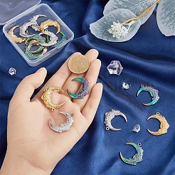 18 шт. подвески из нержавеющей стали 304 двух цветов&nbsp;STAS-DC0011-74