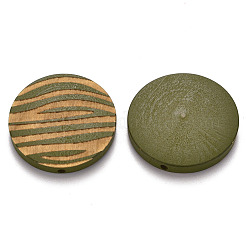 Perle di legno naturale verniciate&nbsp;X-WOOD-N006-06D