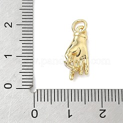 Ottone micro spianare pendenti zirconi&nbsp;LS-KK-K368-39G