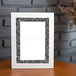 Прямоугольник пластик исправление горный хрусталь&nbsp;DIY-WH0349-339B