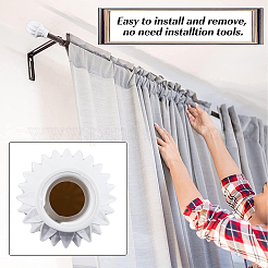 Пластиковые головки для карнизов FIND-WH0417-41B