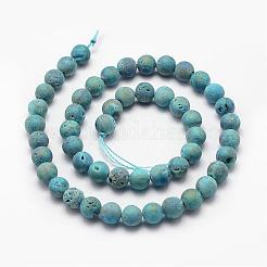 Гальванические природный кристалл кварца бусы пряди&nbsp;G-K174-01B