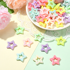 100 шт. Непрозрачные акриловые бусины SACR-SP0001-32