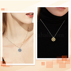 120 pz 2 colori pendenti in lega di stile tibetano&nbsp;TIBEP-SC0003-45