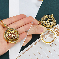 1 collana con ciondolo magnetico con lente d'ingrandimento per donna&nbsp;TOOL-FH0001-86
