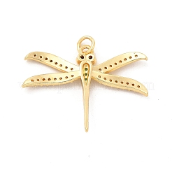 Латунные микро проложить кубического циркония подвески&nbsp;KK-H441-17G