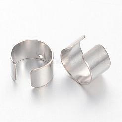 Фурнитура для ушей из латуни платинового цвета X-KK-1642-N