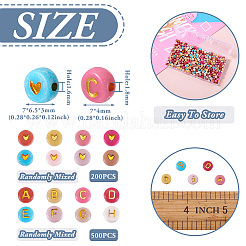 2 стиль непрозрачных акриловых бусин&nbsp;PACR-TA0001-15B