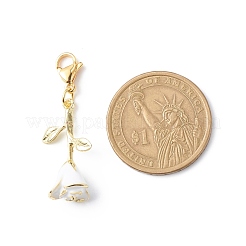 Подвесные украшения из эмали из сплава HJEW-JM00760-02