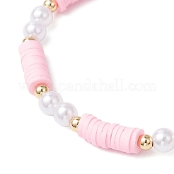 Браслеты из бисера ручной работы из полимерной глины&nbsp;BJEW-JB11780