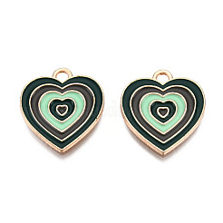 Подвески из эмали и сплава&nbsp;ENAM-N054-93LG