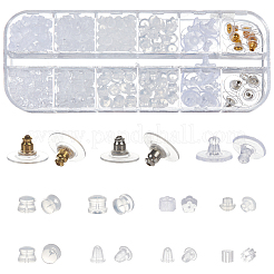 367 шт. 11 вида ушных гаек из пластика DIY-PH0009-70