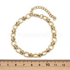 Браслеты-цепочки из нержавеющей стали 304 для женщин BJEW-Z143-22G-01